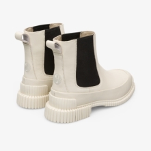 Camper Cream Ankle Boots Womens - Pix Online Ireland | ZQKOJ1058